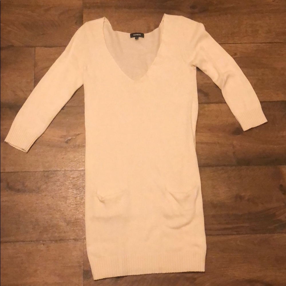 Express sweater dress